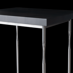 Senza Wood Top Side Table by Hubbardton Forge - Custom Finishes, Artisan Crafted Elegance