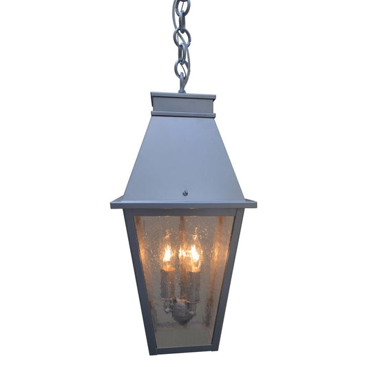 8″ Croydon Pendant - CRH-8CS-P - Pewter by Arroyo Craftsman