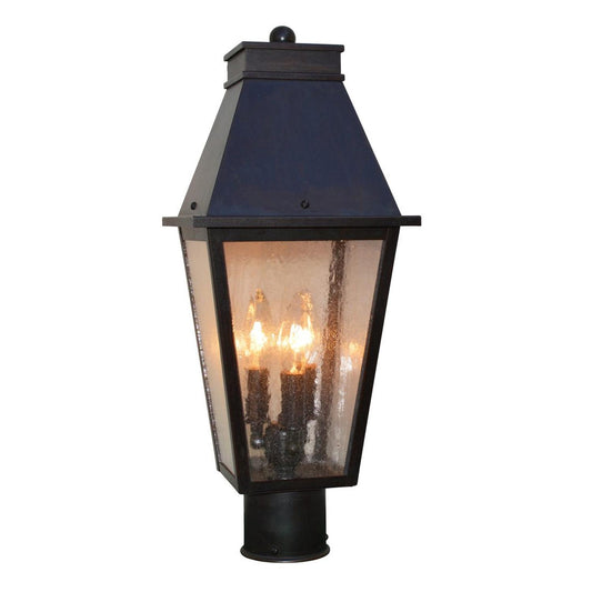8″ Croydon Post Mount - CRP-8CS-BZ - Bronze by Arroyo Craftsman