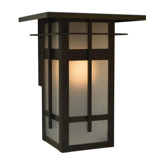 8″ Finsbury Long Body Flush Wall Mount - FIW-8LF-BZ - Bronze by Arroyo Craftsman