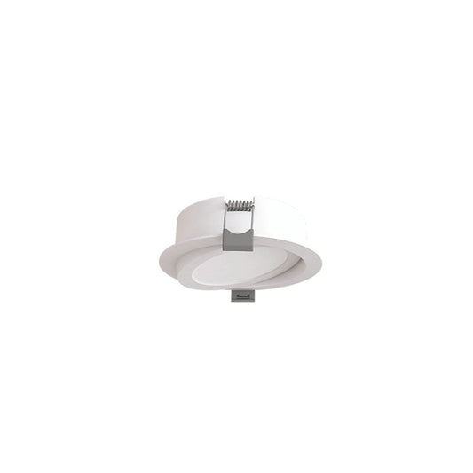 8 Watt 4 Inch LED Multifit Gimbal Recessed Downlight - 600 Lumens - 27K/3K/35K/4K/5K Selectable CCT - 90 CRI - 120-277V by Green Creative