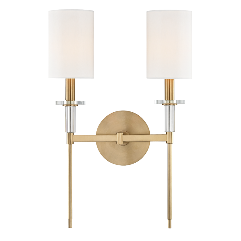 Amherst Wall Sconce - 13"W x 18.75"H x 5.5"E