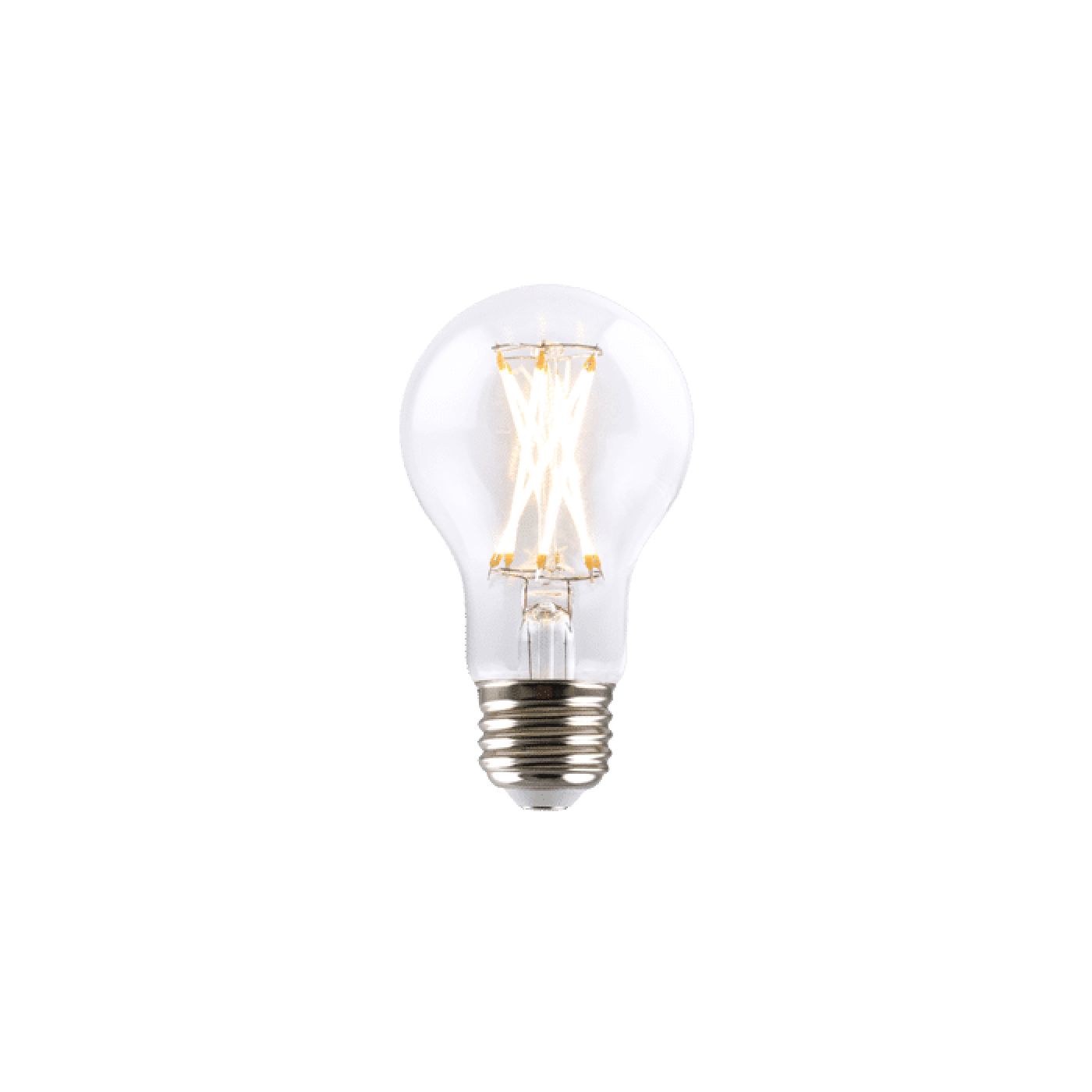 9W LED Filament A19 Bulb 810 Lumens 2700K Dimmable E26 Base 92 CRI Energy Star Rated 15000 Hour Life