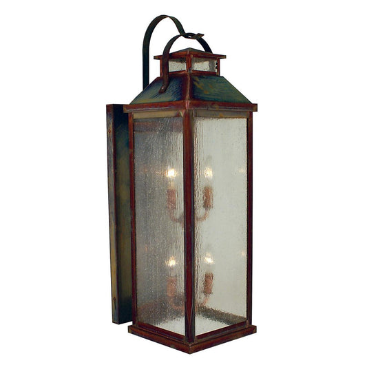 9″ Canterbury Wallmount - CAB-9CS-RC - Raw Copper by Arroyo Craftsman