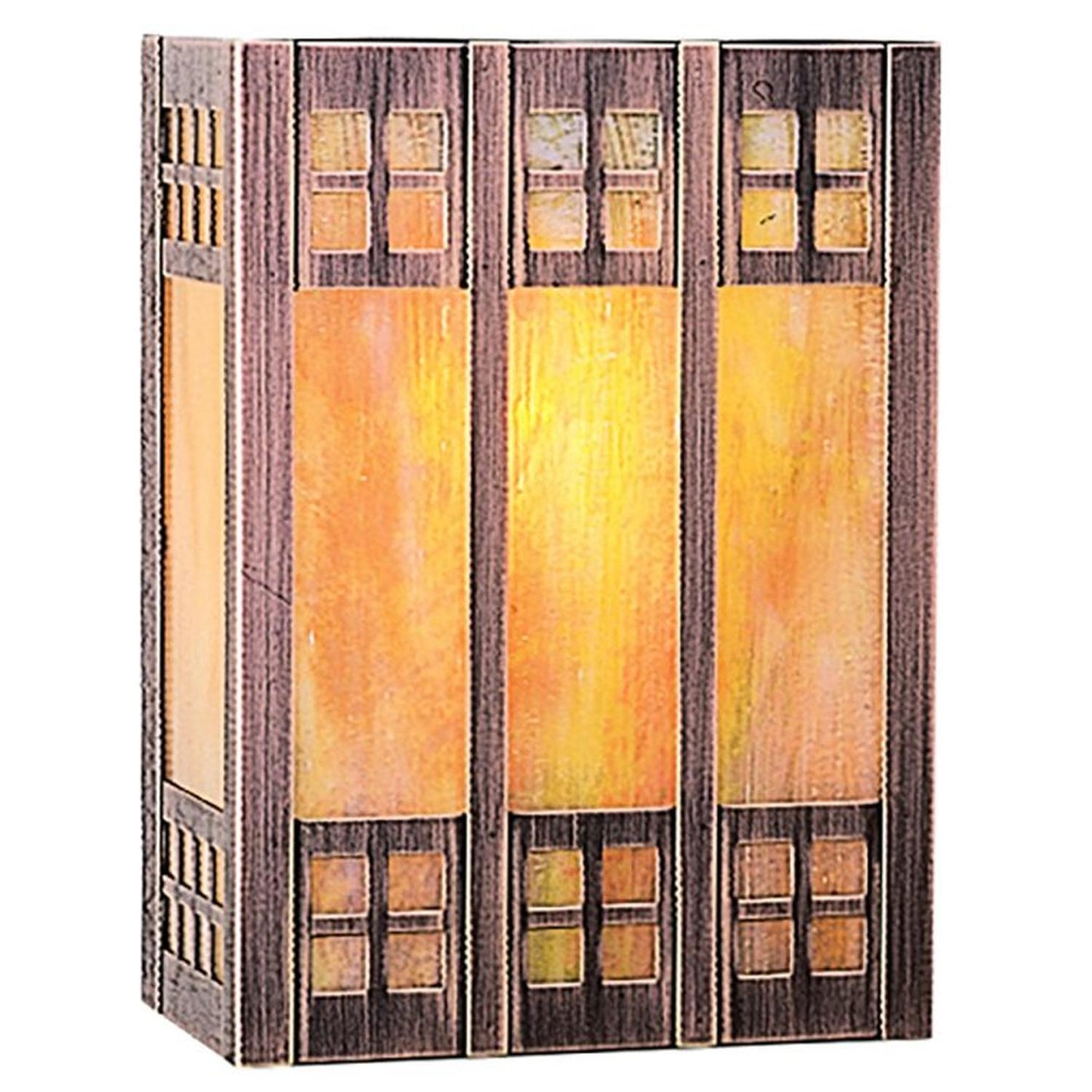 9″ Glasgow “Ada” Sconce - GSADA-9GW-AC - Antique Copper by Arroyo Craftsman