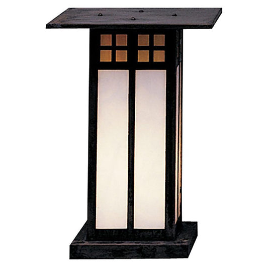 9″ Glasgow Long Body Column Mount - GC-9LGWC-MB - Mission Brown by Arroyo Craftsman