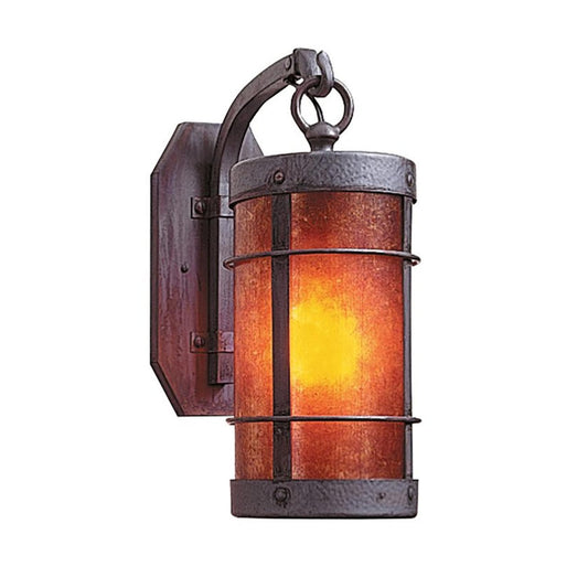 9″ Valencia Wall Mount – No Roof - VB-9NRM-MB - Mission Brown by Arroyo Craftsman
