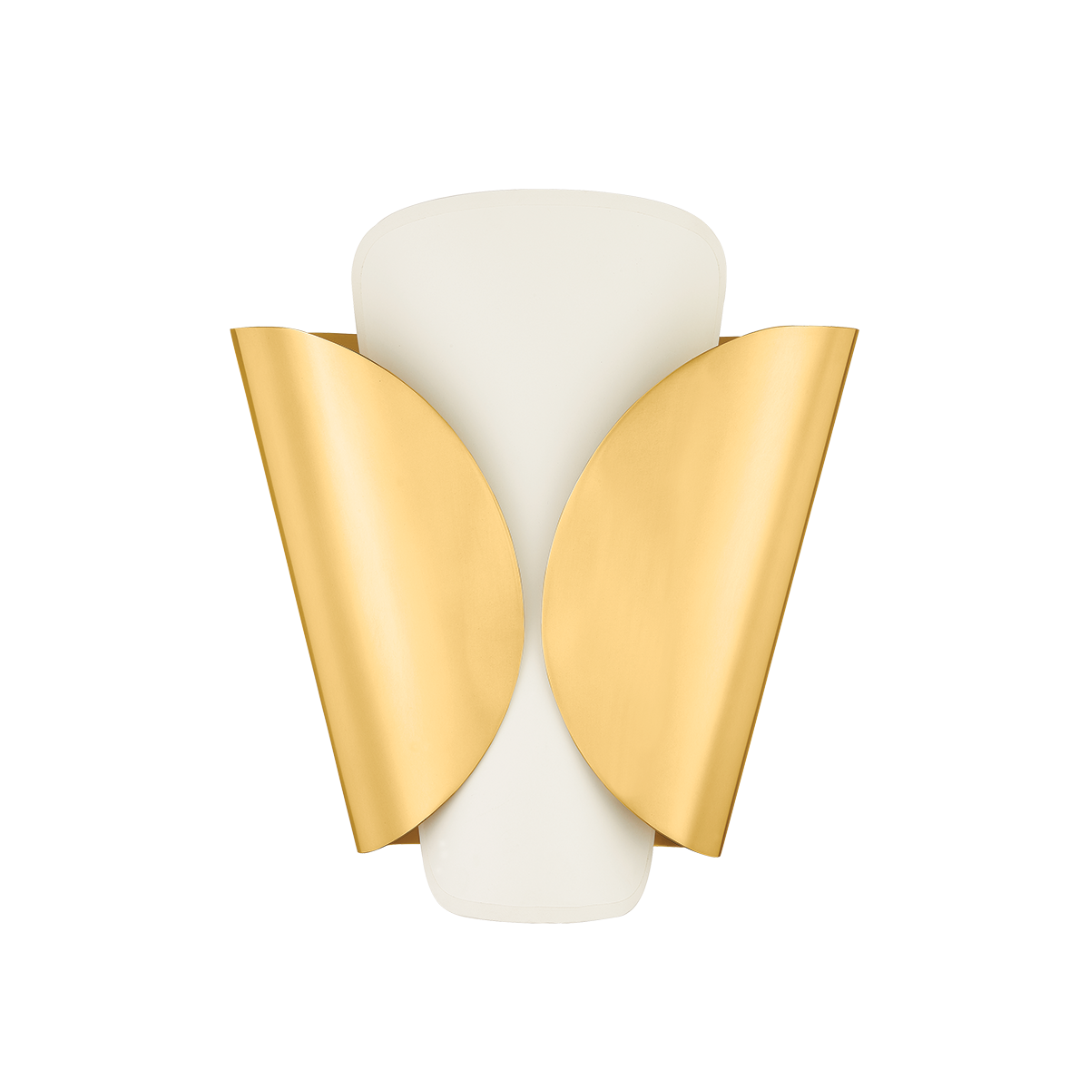 Savoie Sconce 9201 by Hudson Valley Lighting - Modern Wall Light in Aged Brass or Parchment