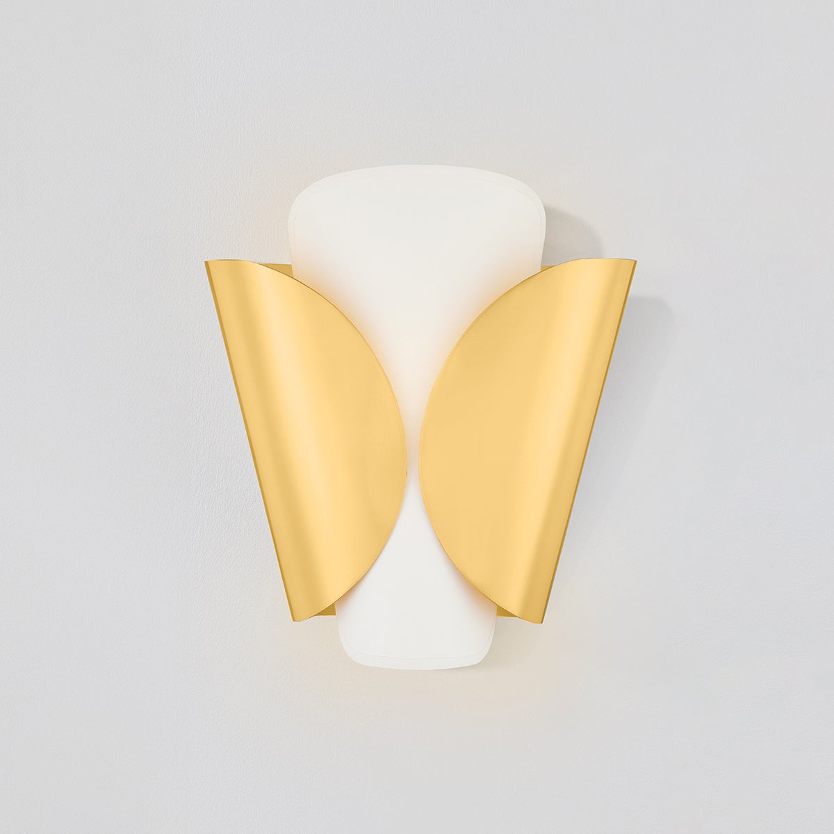 Savoie Sconce 9201 by Hudson Valley Lighting - Modern Wall Light in Aged Brass or Parchment