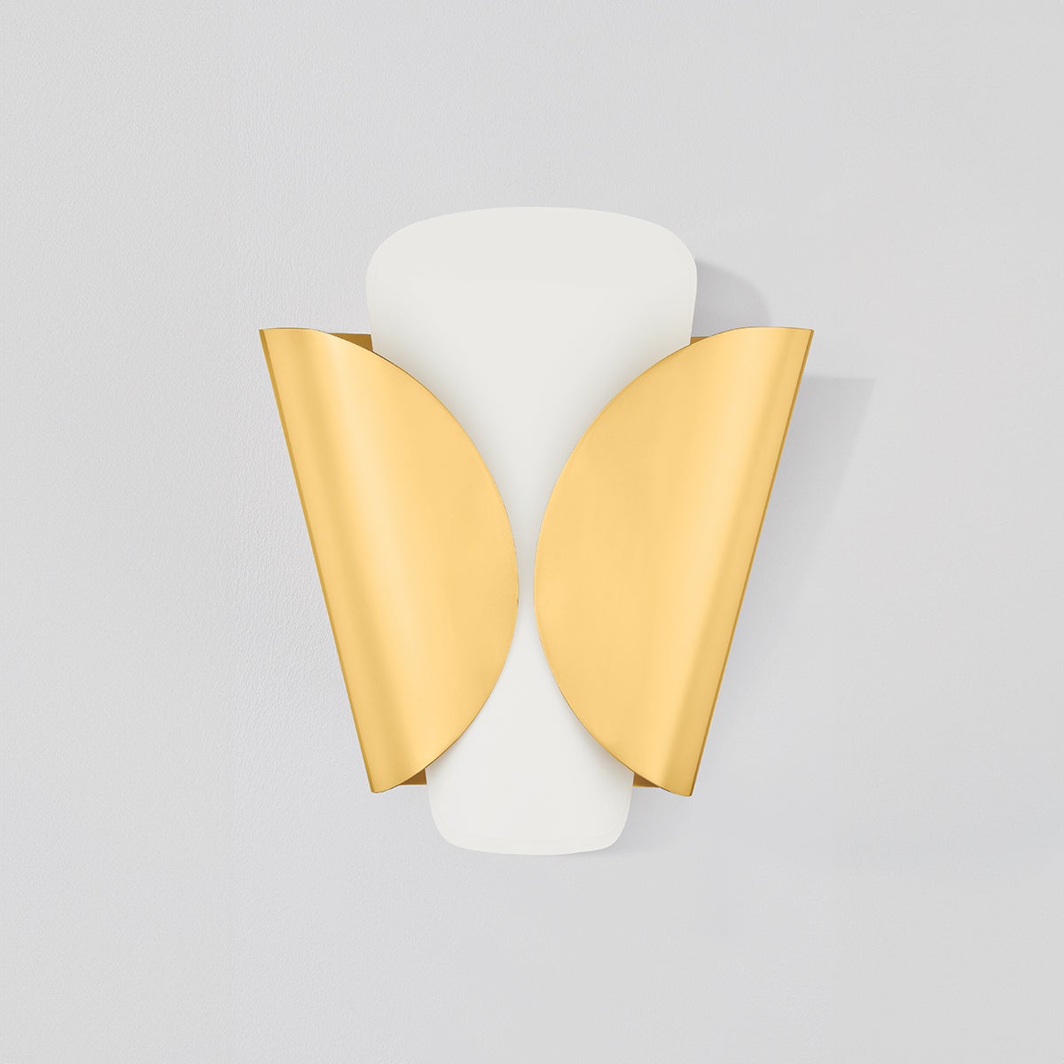 Savoie Sconce 9201 by Hudson Valley Lighting - Modern Wall Light in Aged Brass or Parchment