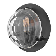 Nala Small Single Light Sconce by Fredrick Ramond - Elegant Black or Heritage Brass Wall Fixture