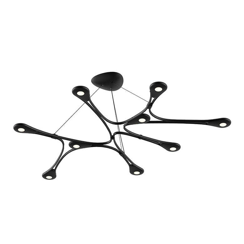SONNEMAN Abstraction LED Pendant Light, Dimmable, 2000 Lumens, Adjustable Height, Modern Design