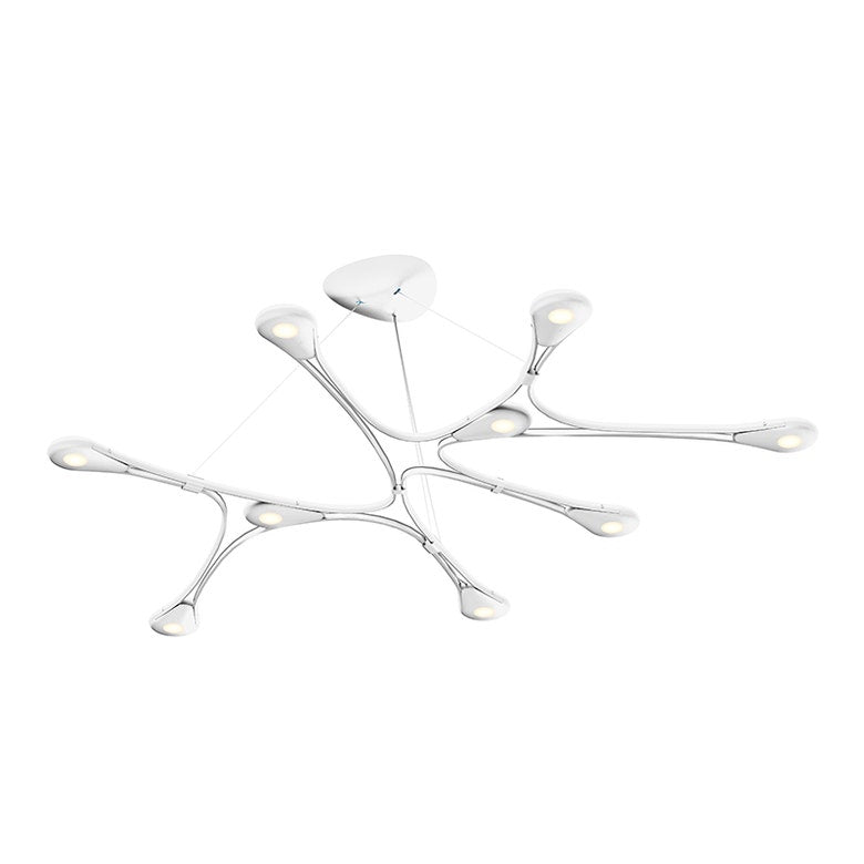 SONNEMAN Abstraction LED Pendant Light, Dimmable, 2000 Lumens, Adjustable Height, Modern Design
