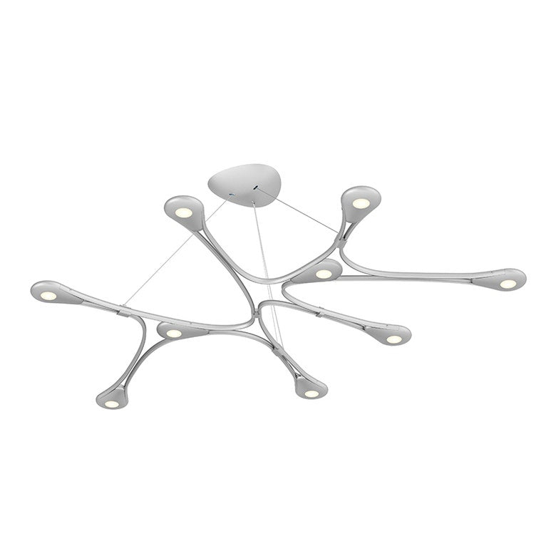 SONNEMAN Abstraction LED Pendant Light, Dimmable, 2000 Lumens, Adjustable Height, Modern Design