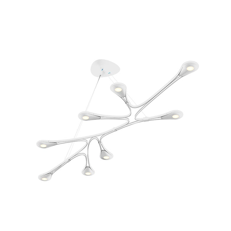 SONNEMAN Abstraction 3272 Linear LED Pendant Light with Organic Curves and Energy Efficient Design