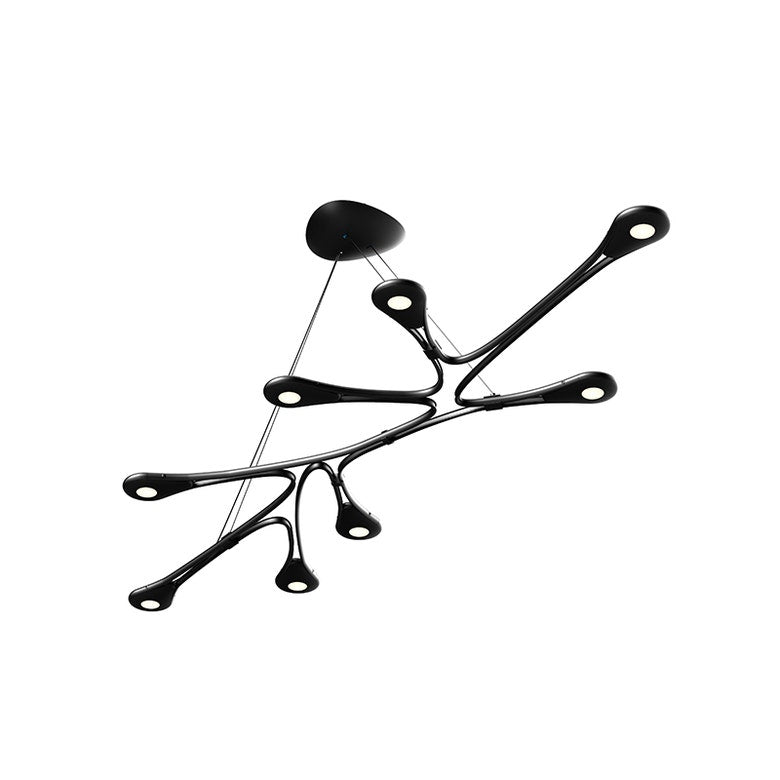 SONNEMAN Abstraction 3272 Linear LED Pendant Light with Organic Curves and Energy Efficient Design