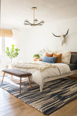 Ace Chandelier by Troy Lighting F5303-TBZ/BBA, Dimmable, Versatile Design, Opal Glass Shade