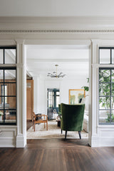 Ace Medium Chandelier by Troy Lighting, Dimmable Lighting, Opal Glass Shades, Textured Bronze/Brushed Brass Finish