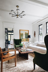Ace Medium Chandelier by Troy Lighting, Dimmable Lighting, Opal Glass Shades, Textured Bronze/Brushed Brass Finish