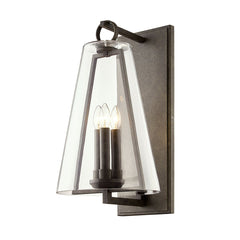 Adamson 23.25" Large Outdoor Wall Sconce by Troy Lighting - Dimmable, UL Wet Rated, French Iron Finish