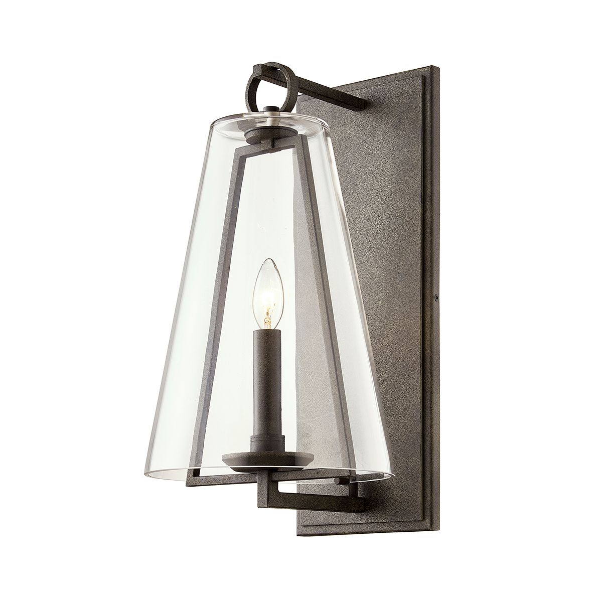 Adamson 19-Inch Medium Outdoor Wall Sconce by Troy Lighting in French Iron - Stylish & Durable
