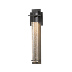 Airis 18.3" Small Dark Sky Friendly Outdoor Sconce by Hubbardton Forge, Dimmable, Eco-Friendly Design