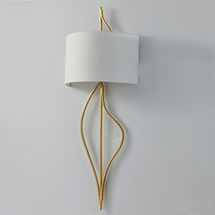 Akina Sconce 37" by Corbett Lighting, Vintage Brass Finish, Dimmable, UL Damp Rated, Elegant Design
