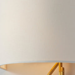 Akina Sconce 37" by Corbett Lighting, Vintage Brass Finish, Dimmable, UL Damp Rated, Elegant Design