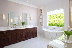 Albion Large Wall Sconce Model 414 by Hudson Valley Lighting - Dimmable, UL Damp Rated, Modern Design