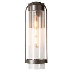 Hubbardton Forge Alcove Medium Outdoor Sconce 100W Dimmable 19.6" Modern Design UL Wet Rated