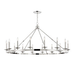 Allendale 16-Light Chandelier by Hudson Valley Lighting - Dimmable, 3 Finishes Available