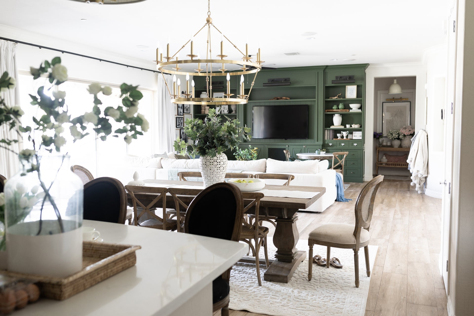Allendale 20-Light Wagon-Wheel Chandelier by Hudson Valley Lighting - Aged Brass, Old Bronze, Nickel