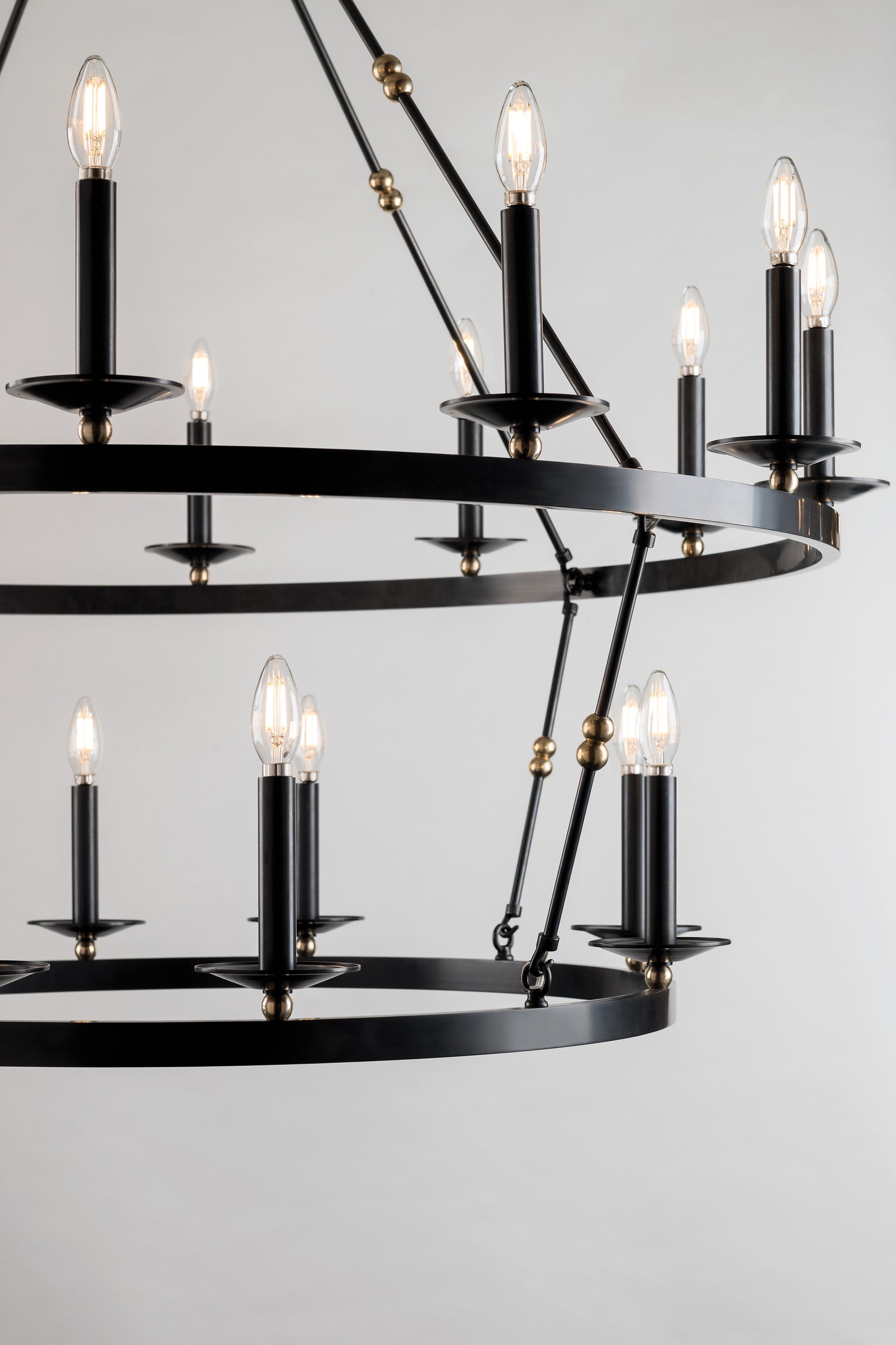 Allendale 28-Light Chandelier by Hudson Valley Lighting – Dimmable, Elegant Design in 3 Finishes