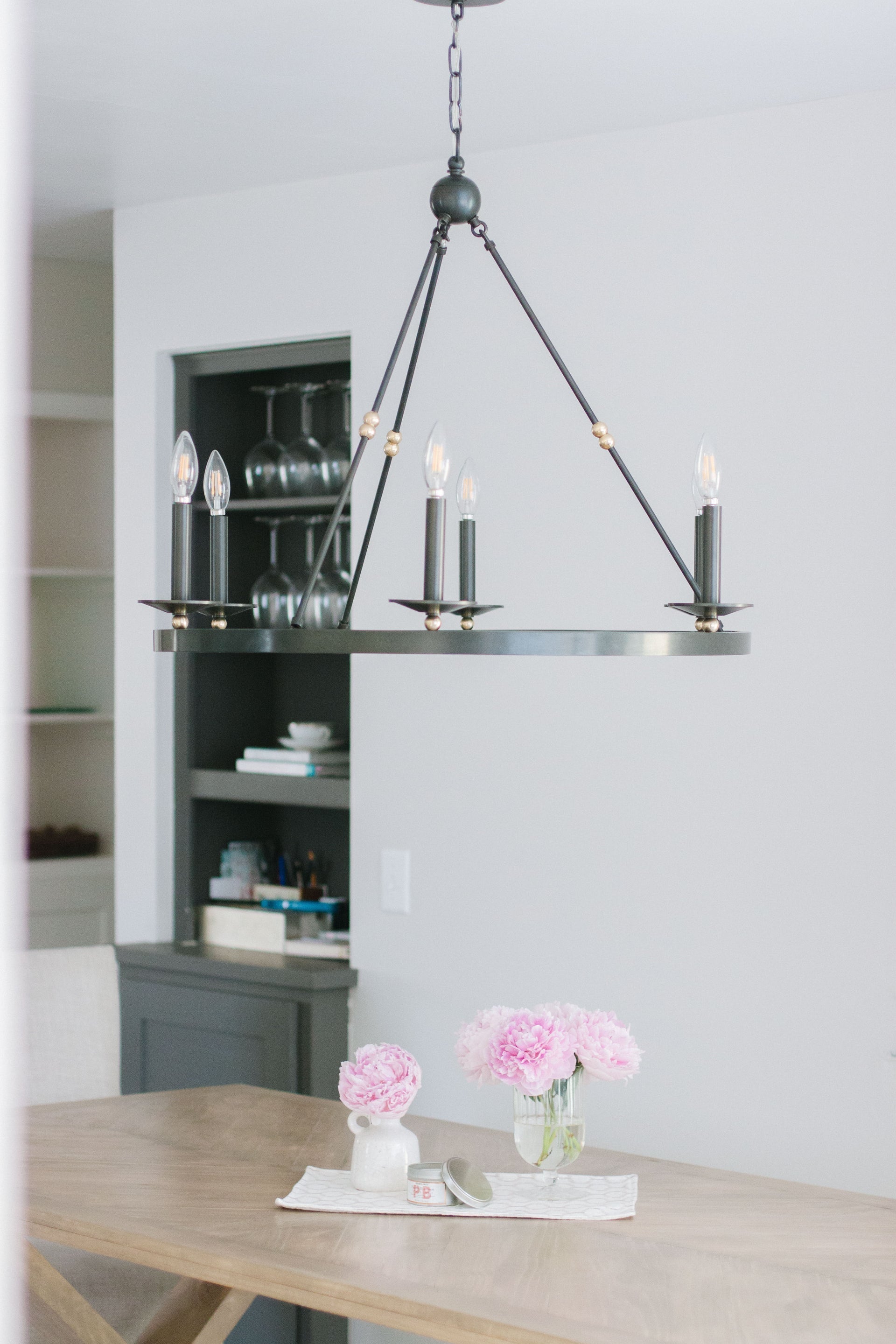 Allendale 6-Light Chandelier by Hudson Valley Lighting - Dimmable with Aged Brass, Old Bronze, or Nickel Finish