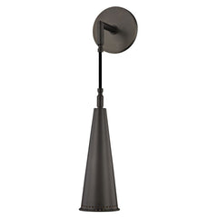 Alva Sconce by Hudson Valley Lighting, Dimmable Wall Light with Gooseneck Arm, Aged Brass or Old Bronze Finish