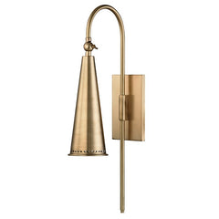 Alva Wall Sconce 20.75" by Hudson Valley Lighting - Dimmable, Vintage Charm, 2 Finishes
