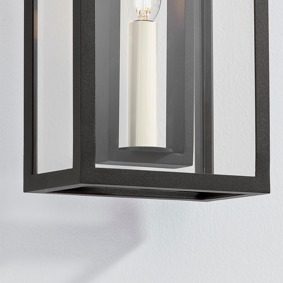 Amire Outdoor Wall Sconce 16" High by Troy Lighting, Textured Black Finish, ETL Wet Rated