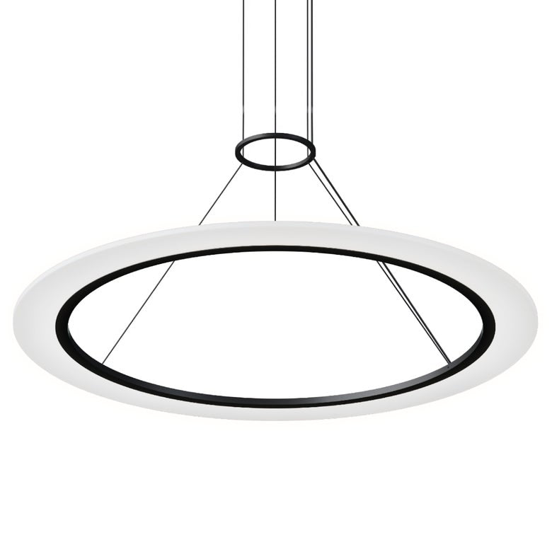 SONNEMAN Arctic Rings 36-Inch LED Pendant Light, Dimmable, 2400 Lumens, Energy Efficient, Modern Design