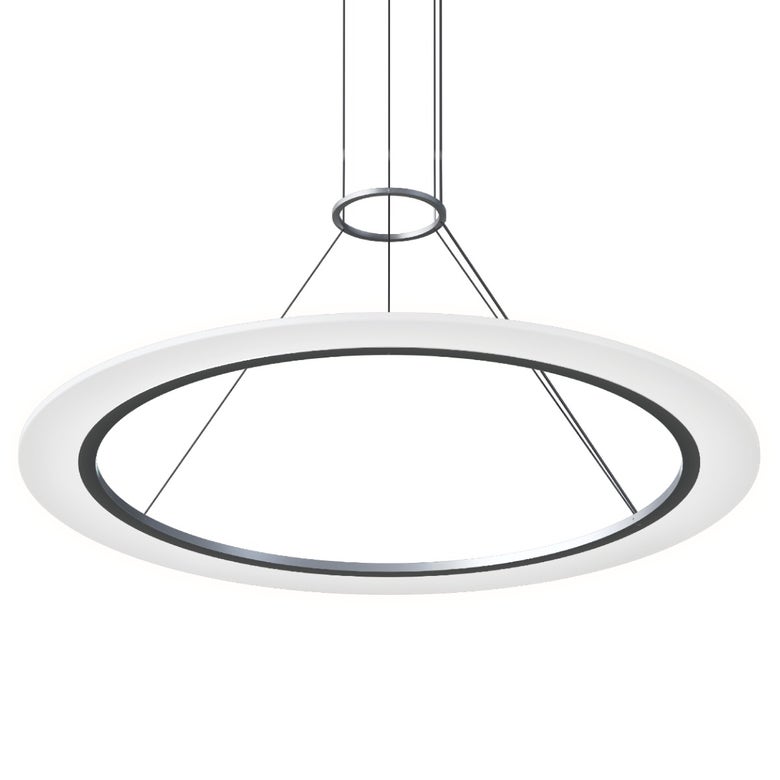 SONNEMAN Arctic Rings 36-Inch LED Pendant Light, Dimmable, 2400 Lumens, Energy Efficient, Modern Design