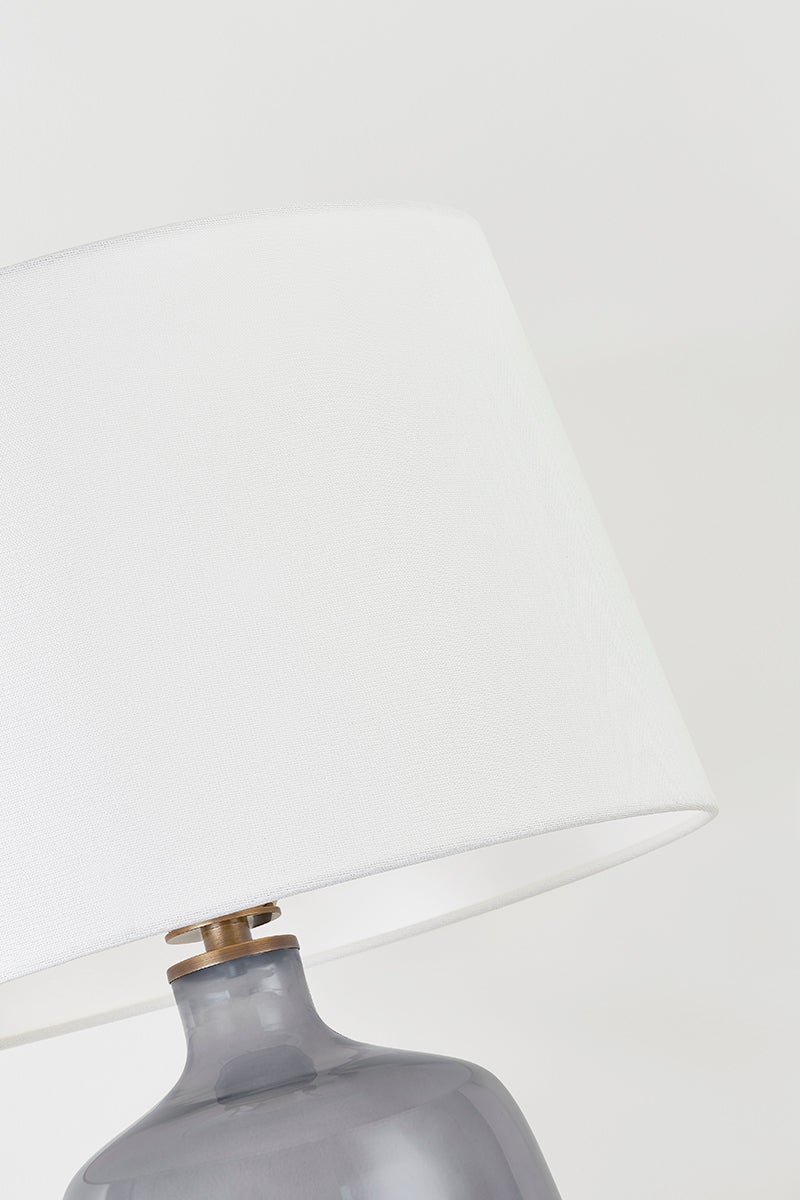 Artesia Table Lamp by Troy Lighting - Vintage-Inspired 24.5" Height with Dimmable E26 Bulb, Patina Brass Finish