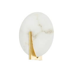 Asteria Sconce by Corbett Lighting 418-11, Alabaster Shade, Dimmable, 850 Lumens, Modern Design