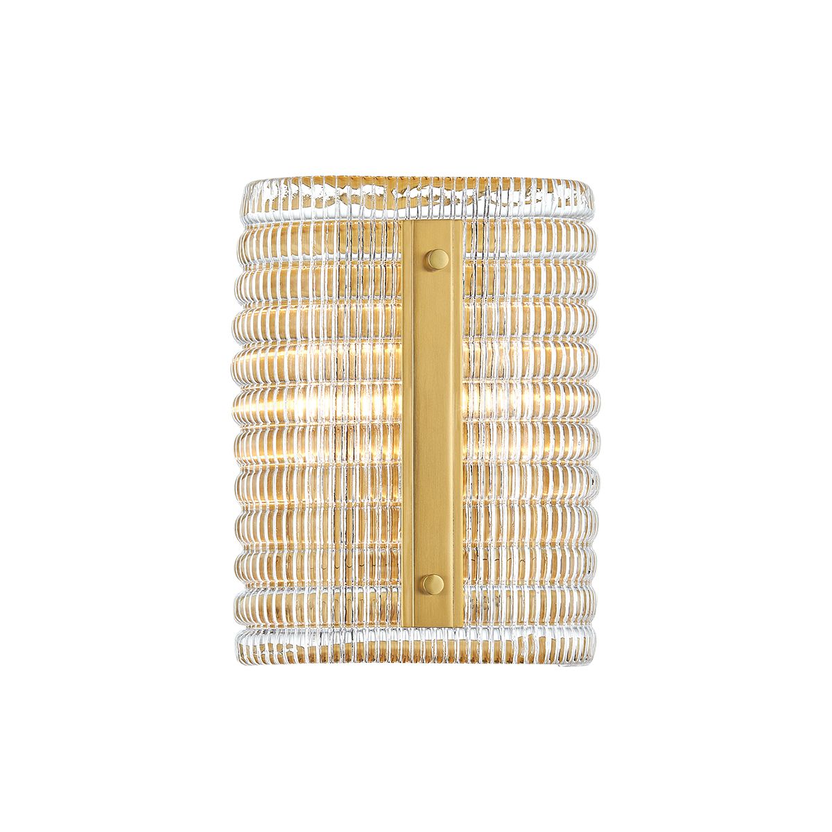 Hudson Valley Lighting Athens 2-Light Wall Sconce in Aged Brass, Old Bronze, or Polished Nickel finishes