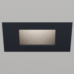 Atomos 1 Pinhole Adjustable Square Trim Recessed Downlight IC Airtight 12W 344-400 Lumens Wet Rated