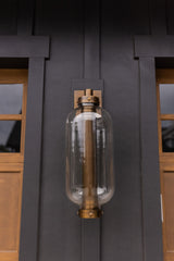 Atwater Large Wall Sconce 26" Height by Troy Lighting, Patina Brass Finish, UL Wet Rated, Dimmable