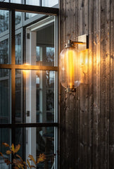 Atwater Wall Sconce 18.75" Height by Troy Lighting, Patina Brass Finish, Weather-Resistant Design