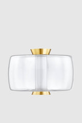 Beau Flush Mount - 10"H x 15"W
