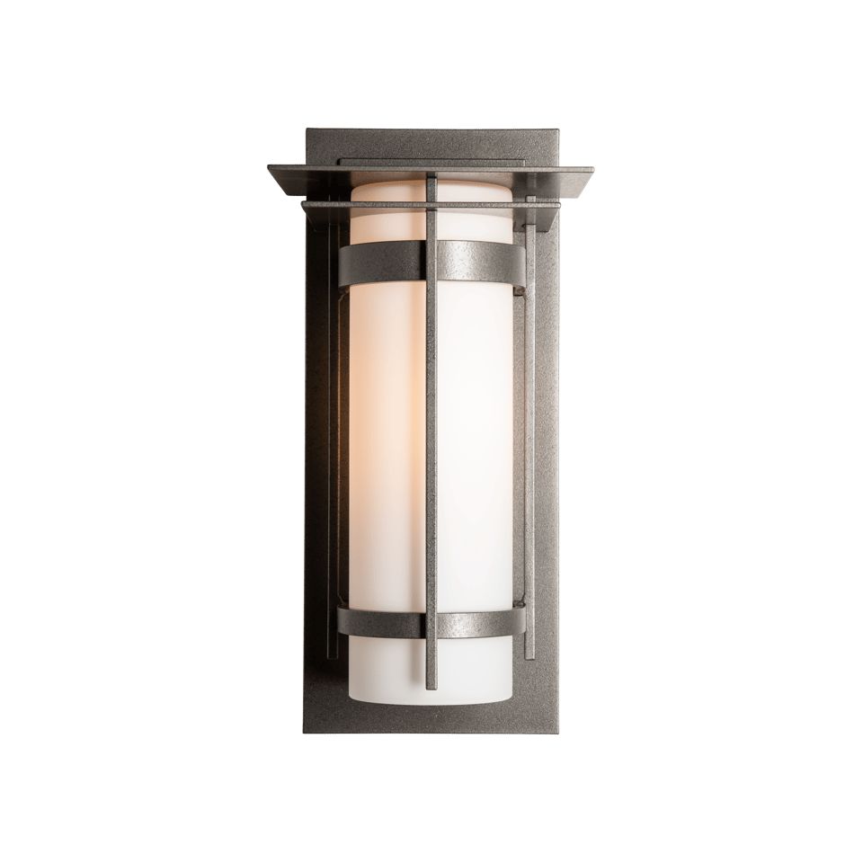 Banded Outdoor Sconce by Hubbardton Forge, 16.2" Height, UL Wet Rated, Multiple Finish Options
