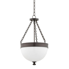 Barrington Pendant Light 24"H x 14"W by Hudson Valley Lighting - Dimmable, 3 Lights, Multiple Finishes