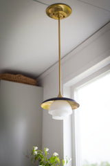 Hudson Valley Lighting Barron Pendant 5.5" Height, Mid-Century Design, Adjustable 10.25"-64.25