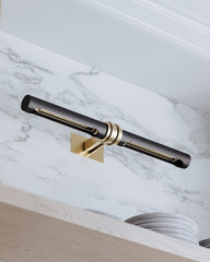 Baruch Picture Light 1824-AOB by Hudson Valley Lighting, Dimmable Wall Fixture in Aged Old Bronze